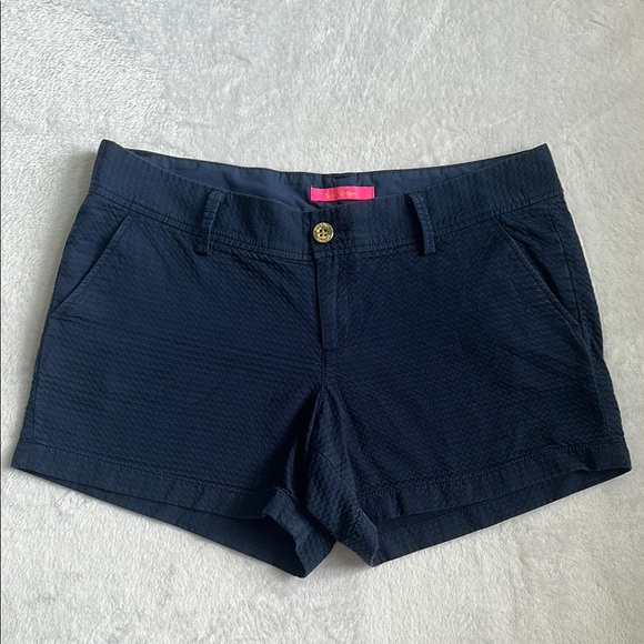 Lilly Pulitzer Women’s Mid Rise Preppy Coastal Resortwear Cotton Comfy Shorts 12 - Picture 1 of 10